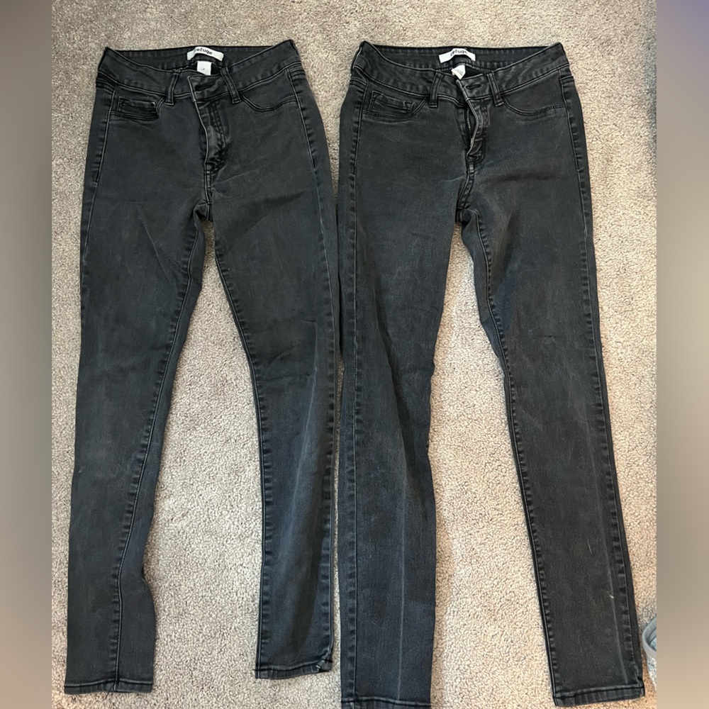 Refugee (Charlotte Russe) Black Jeans